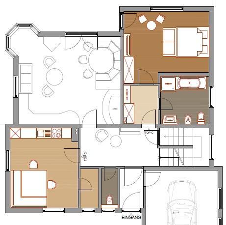 Appartement Zweikofelblick Jenig Dış mekan fotoğraf
